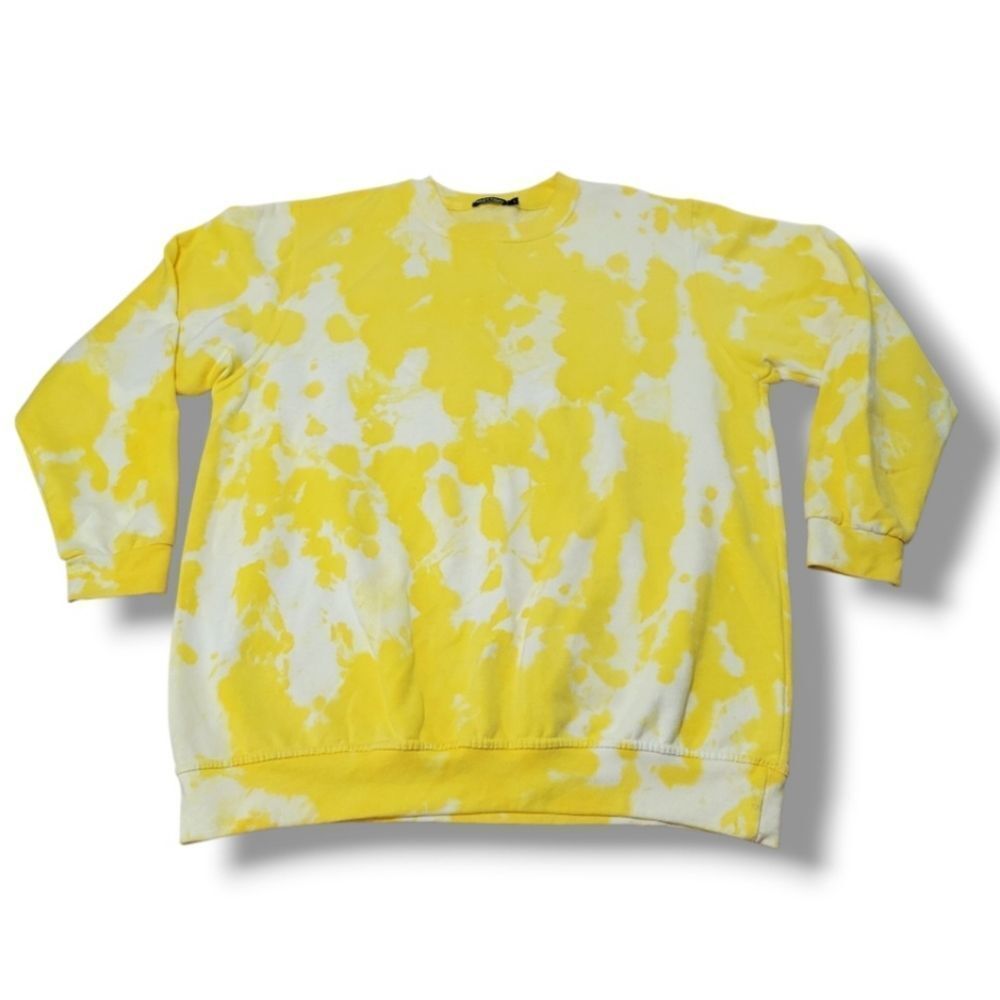 Nasty Gal Sweatshirt Size Large Tie Dyed Pullover Back To The Future Sweatshirt